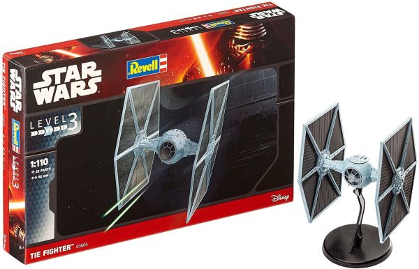 REV03605 - TIE-Fighter STAR WARS para montar y pintar - 1
