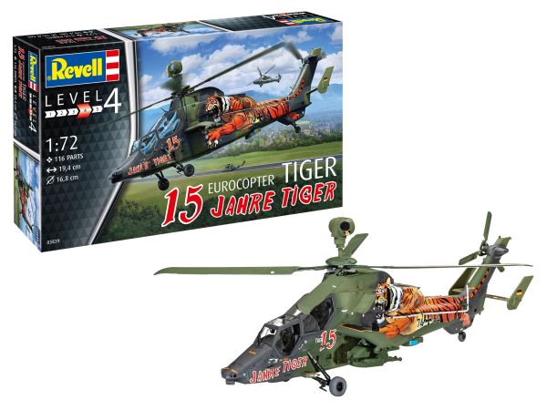 REV03839 - Eurocopter Tiger 15 AÑOS para montar y pintar - 1