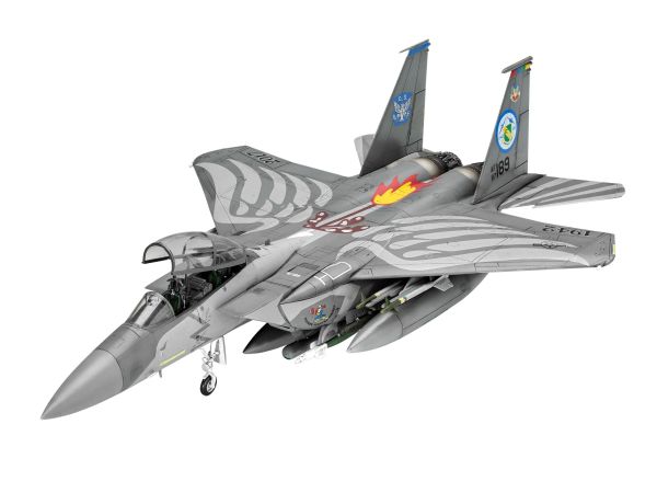 REV03841 - Avión de combate F-15E Strike Eagle para construir y pintar - 1