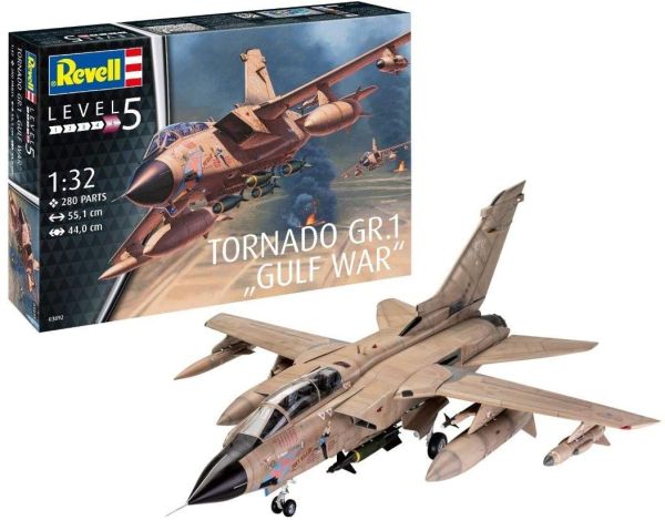 REV03892 - Aeronave Tornado GR Mk.1 RAF Gulf War para montar y pintar - 1