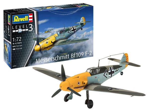 REV03893 - Avión Messerschmitt Bf109 F-2 para montar y pintar - 1