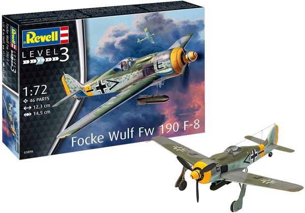 REV03898 - Avión Focke Wulf Fw190 F-8 para montar y pintar - 1