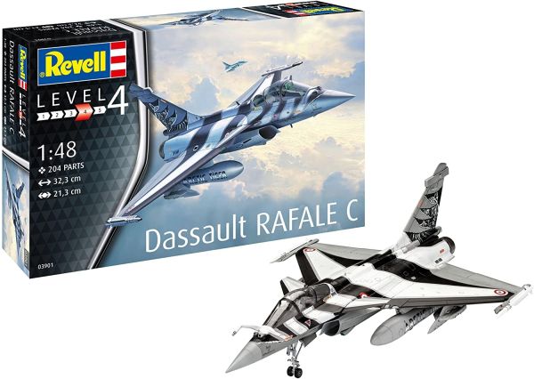 REV03901 - Dassault Aviation Rafale C avión de combate para montar y pintar - 1