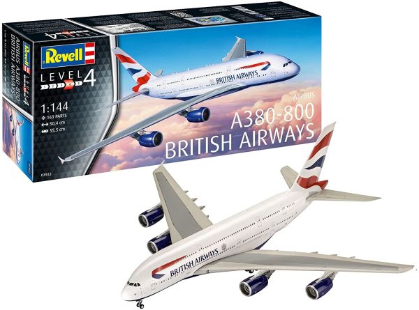 REV03922 - Avión A380-800 de British Airways para montar y pintar - 1
