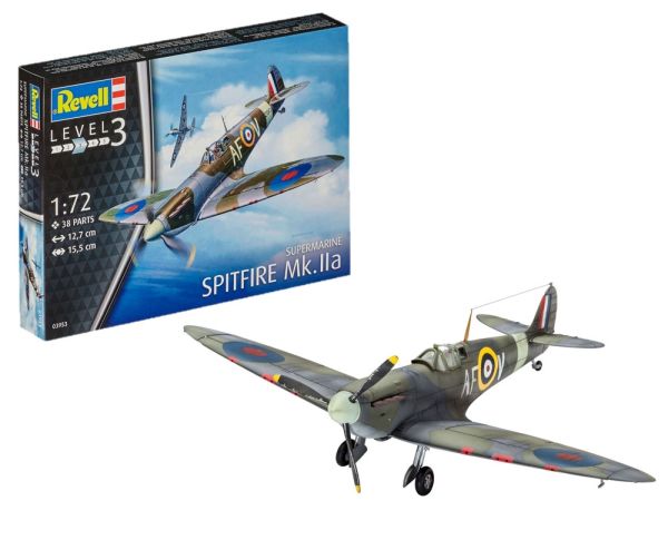 REV03953 - Avión Spitfire Mk.IIa para montar y pintar - 1