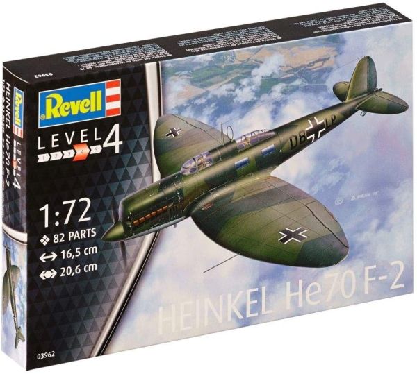 REV03962 - Aviones Heinkel He70 F-2 para montar y pintar - 1
