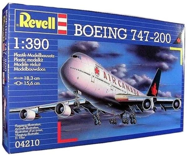 REV04210 - Aviones Boeing 747-200 para montar y pintar - 1