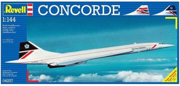 REV04257 - Avión Concorde British Airways para montar y pintar - 1