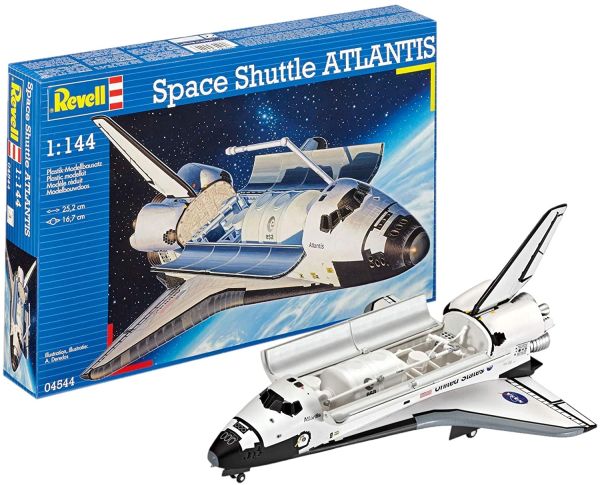 REV04544 - Transbordador Espacial Atlantis para montar y pintar - 1