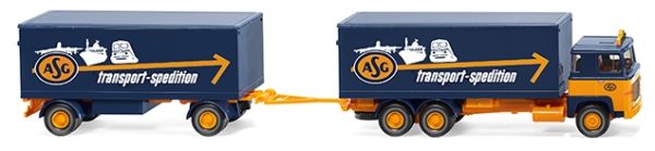 WIK045703 - Portaequipajes SCANIA 111 6x4 con remolque 2 ejes ASG - 1