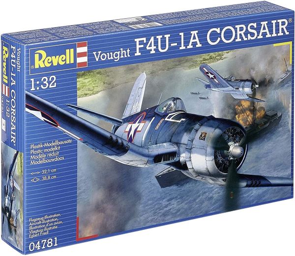 REV04781 - Avión Vought F4U-1A CORSAIR para montar y pintar - 1