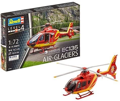 REV04986 - Helicóptero EC135 AIR-GLACIERS para montar y pintar - 1
