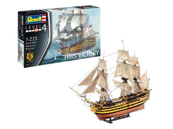 REV05408 - Embarcación HMS Victory para montar y pintar - 1