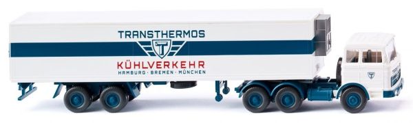 WIK054302 - MERCEDES 6x4 con remolque frigorífico 2 ejes TRANSTHERMOS - 1