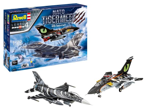 REV05671 - Geschenkset NATO Tiger Meet - 60 Aniversario para montar y pintar - 1