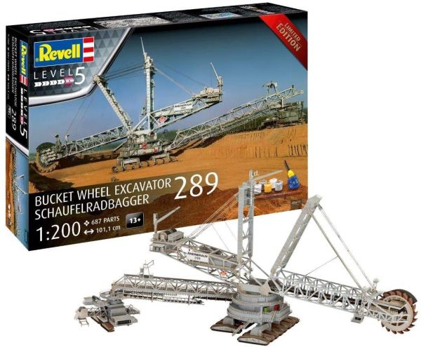 REV05685 - Excavadora O&K 289 - Edición Limitada con pintura para armar y pintar - 1