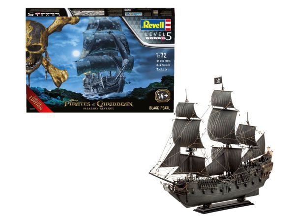 REV05699 - Negro Perla PIRATAS DEL CARIBE para montar y pintar - 1