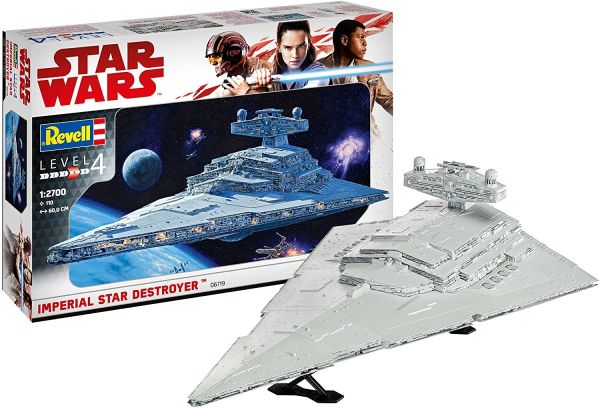 REV06719 - Destructor estelar STAR WARS grande para montar y pintar - 1