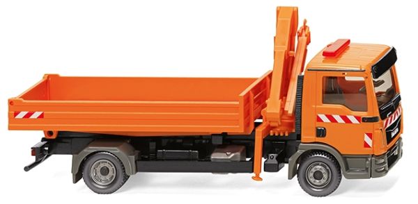 WIK067505 - MAN TGL Euro 6 con volquete y grúa comunal - 1