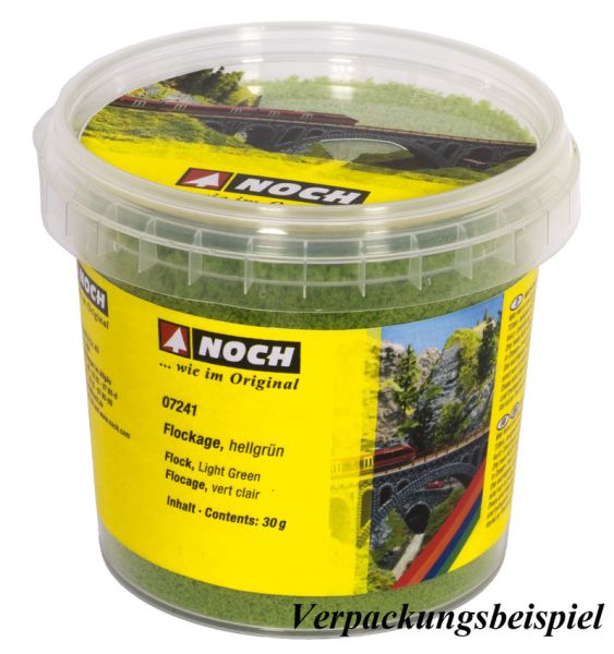 NOC07241 - Tarro de flocado verde claro 30g - 1