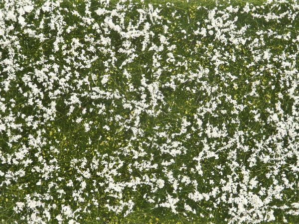 NOC07256 - Follaje vegetal Prado blanco 12x18 cm - 1