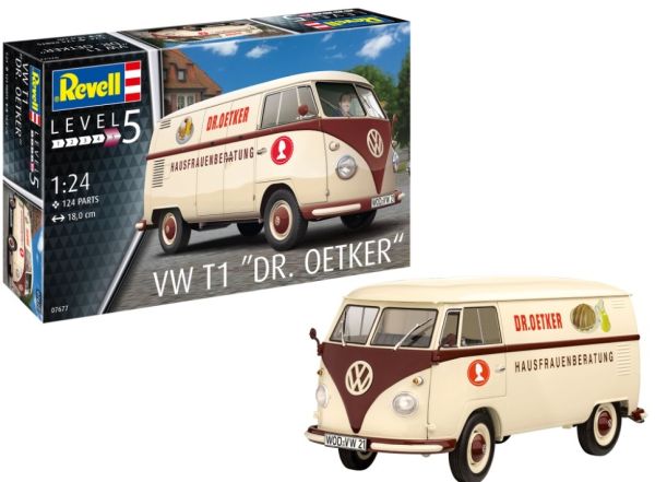 REV07677 - VOLKSWAGEN T1 DR. OETKER para montar y pintar - 1