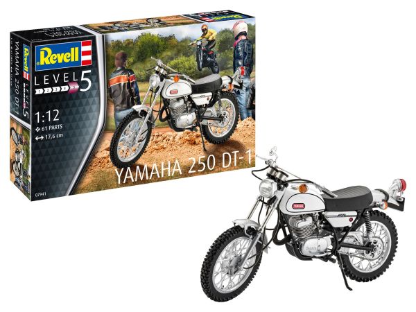 REV07941 - Moto YAMAHA 250 DT 1 para montar y pintar - 1