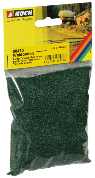 NOC08470 - Bolsa de flocado verde oscuro 42grs - 1