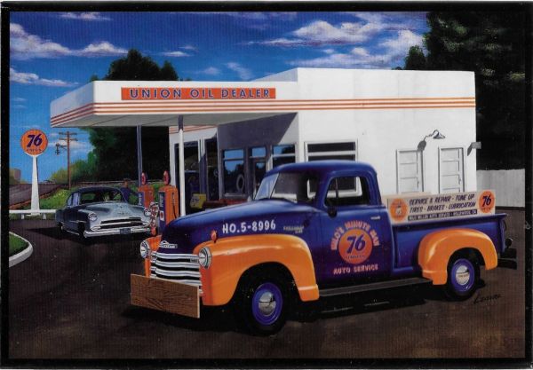 AMT1076/12 - CHEVROLET 3100 pick-up 1950 - UNION para montar y pintar - 1