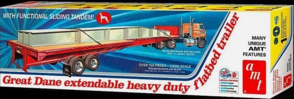 AMT1111/06 - Remolque extensible GREAT DANE - para montar y pintar - 1