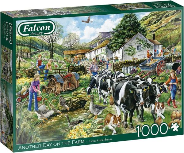JMB11283 - Puzzle de 1000 piezas Otro día en la granja - 1