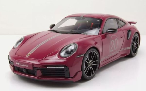 MNC113069075 - PORSCHE 911 Turbo S Coupe Sport design 2021 rojo - 1