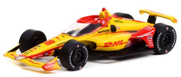 GREEN11526 - INDYCAR DHL #28 2022 NTT Romain GROSJEAN 1/64 bajo blister - 1