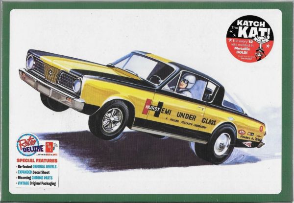AMT1153/12 - PLYMOUTH Barracuda - Hemi Under Glass 1966 para montar y pintar - 1