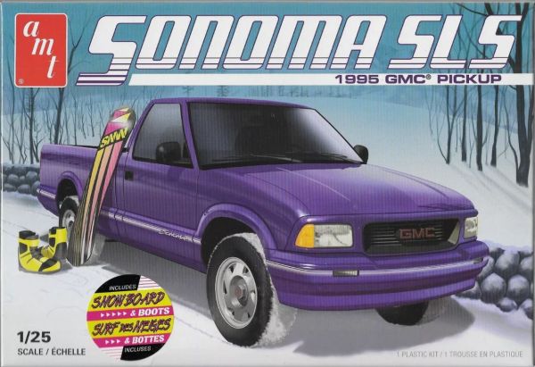 AMT1168M/12 - GMC Sonoma Pick-Up 1995 para montar y pintar - 1