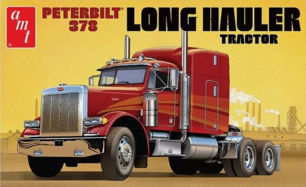 AMT1169/08 - PETERBILT 378 6x4 para montar y pintar - 1
