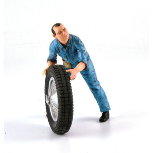 FLM118044-D1 - Porta ruedas para BUGATTI T59 - Azul - 1