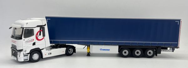 ELI118181 - RENAULT T520 High 2021 4x2 con remolque lona 3 Ejes Transportes CHANET - 1