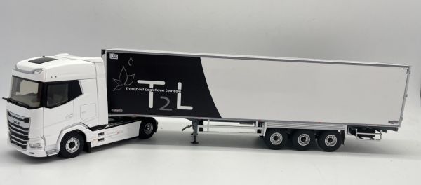 ELI118193 - DAF XG 4x2 con remolque frigorífico 3 Ejes Transports Logistique LEMESLE - 1
