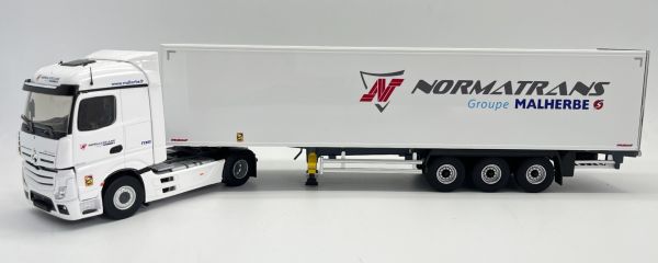 ELI118211 - MERCEDES Actros 5 4x2 con remolque de 3 ejes NORMATRANS- Groupe MALHERBE - 1