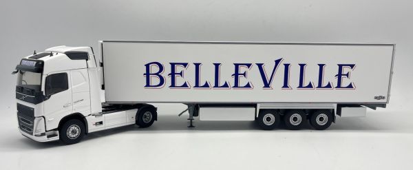 ELI118361 - VOLVO FH 2020 4x2 con remolque frigorífico Chereau 3 Ejes - Transporte BELLEVILLE - 1