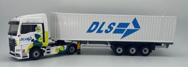 ELI118369 - MAN TGX GM 4x2 con portacontenedores y contenedor - Transporte DLS - 1