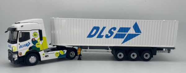 ELI118370 - RENAULT T 480 4x2 con portacontenedores y contenedor - Transporte DLS - 1