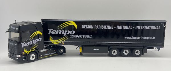 ELI118374 - SCANIA 500 S 4x2 con remolque tautliner - Transporte TEMPO - 1