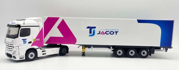 ELI118524 - MERCEDES-BENZ Actros 5 4x2 con remolque de lona de 3 ejes Remolque JACOT Transports - 1