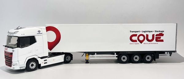 ELI118542 - DAF XG 4x2 con remolque de 3 ejes, COUE Transport - 1
