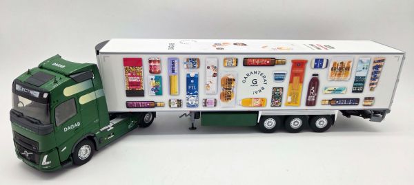 ELI118681 - VOLVO FH Aero 4x2 con remolque frigorífico DAGAB de 3 ejes - 1