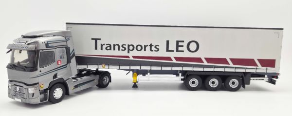 ELI118723 - Renault T 480 4x2 2021 con remolque de lona, ​​TRANSPORTS LEO - 1