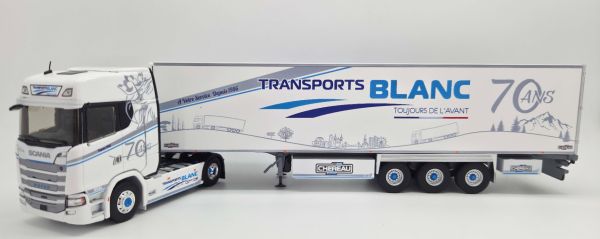 ELI118802 - SCANIA 500S 4x2 con remolque frigorífico de 3 ejes TRANSPORTS BLANC - 70 AÑOS - 1