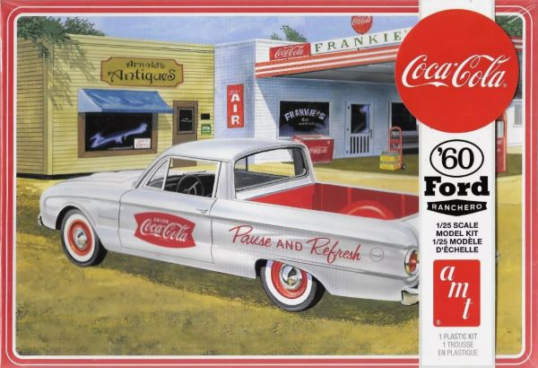 AMT1189M/12 - FORD Ranchero 1960 - COCA-COLA para montar y pintar - 1
